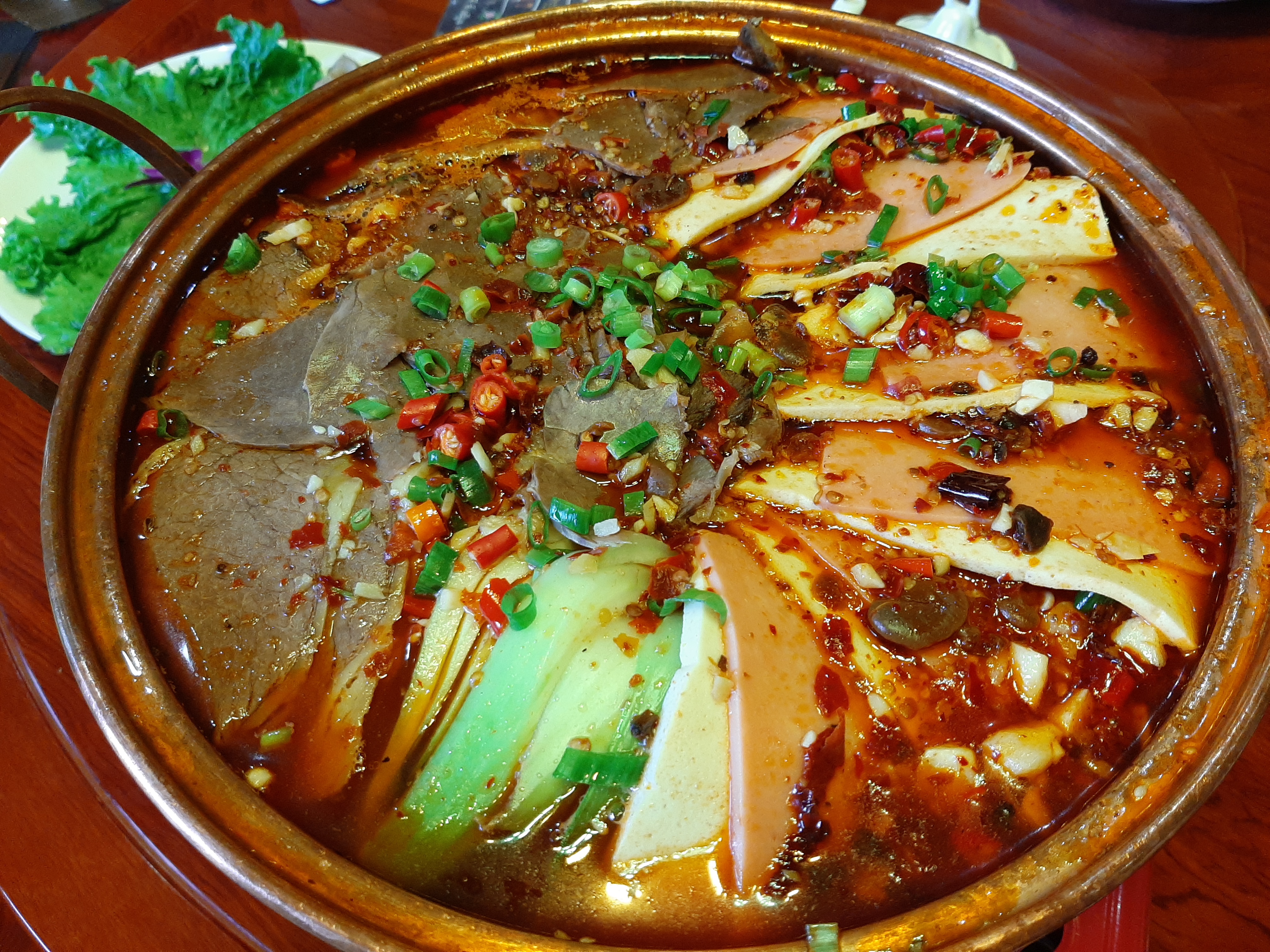 Tibetan fondue - A local traditional dish