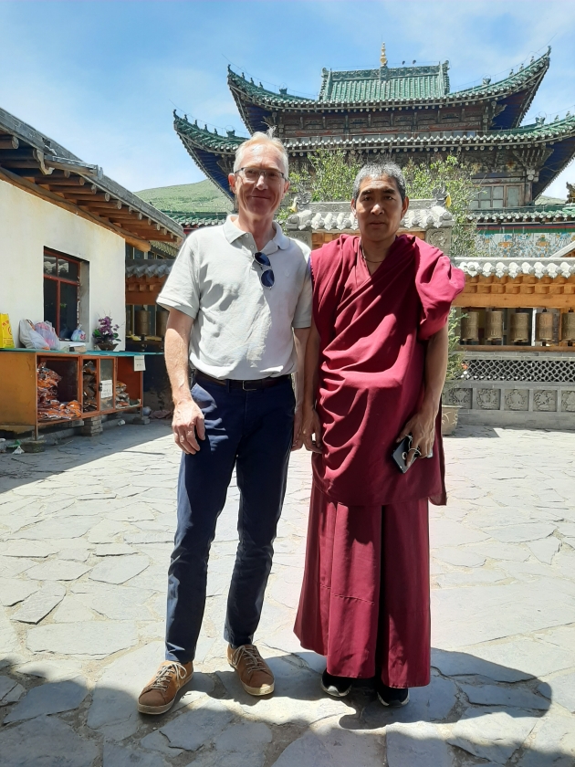 Visit at Longwu Monastery