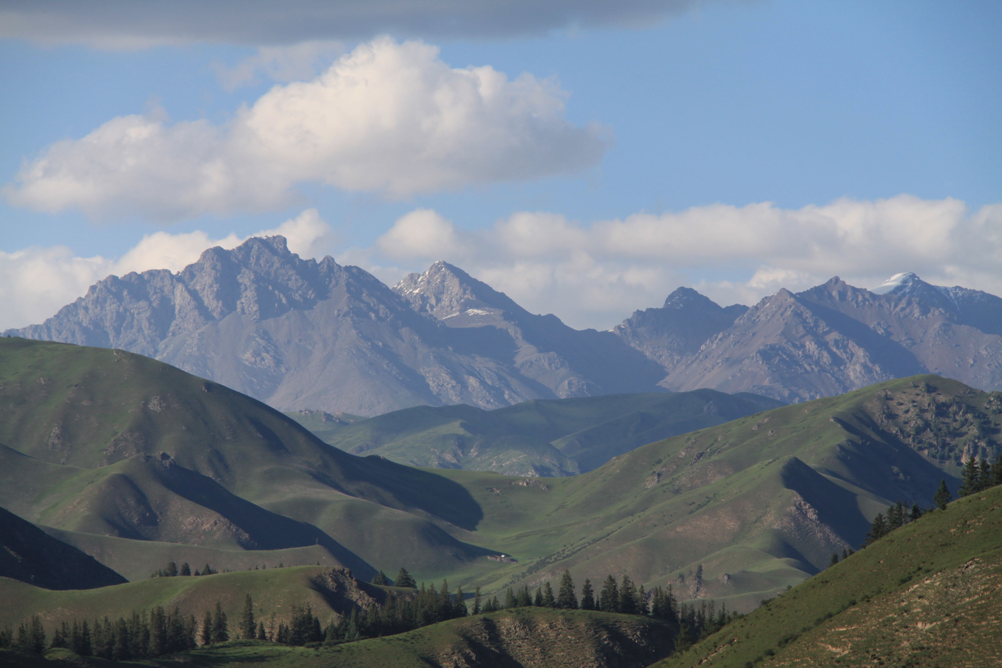 View of the Tibetan plateau